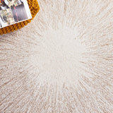Safavieh Abstract Abt375B Ivory/Dark Beig Rug.