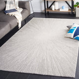Safavieh Abstract Abt375G Ivory/Silver Rug.