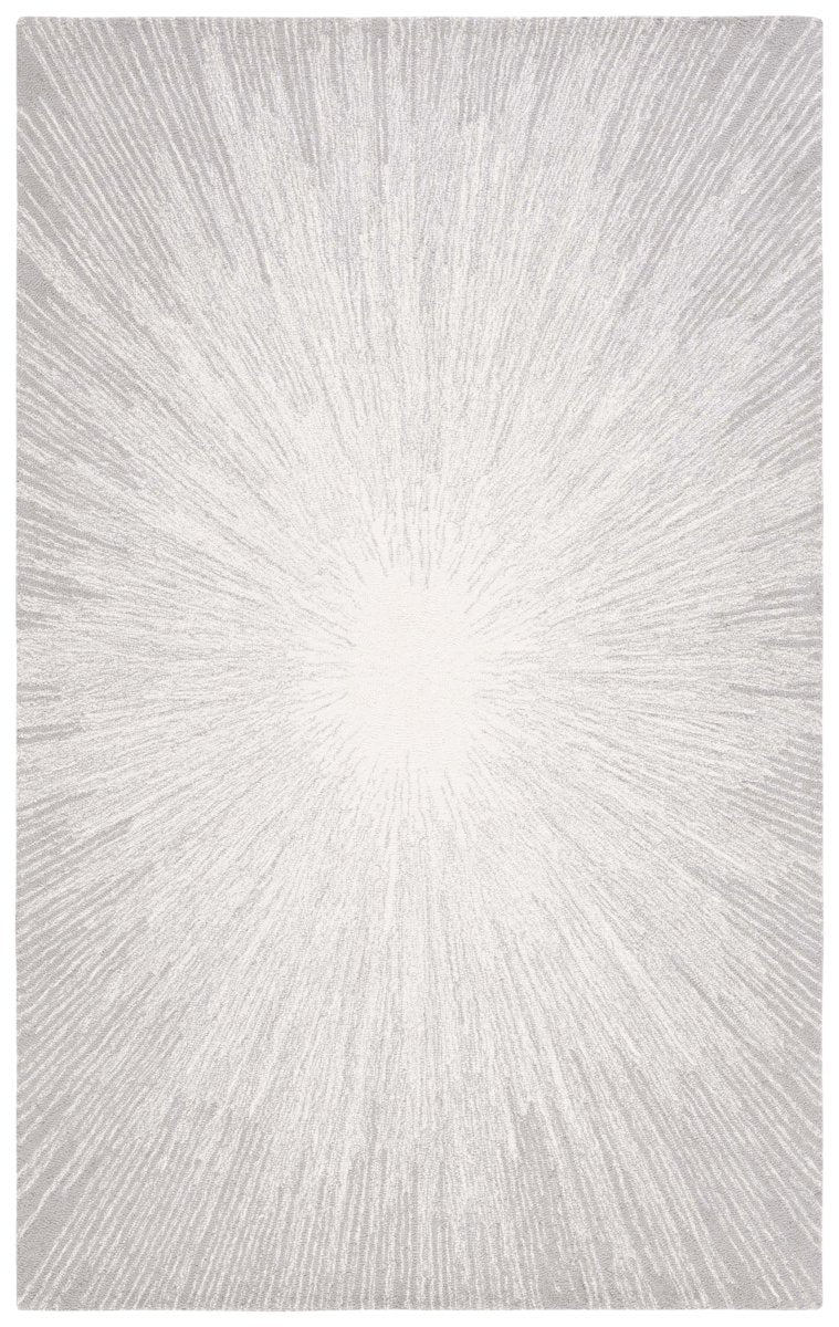 Safavieh Abstract Abt375G Ivory/Silver Rug.