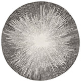 Safavieh Abstract Abt375H Ivory/Charcoal Rug.