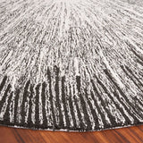 Safavieh Abstract Abt375H Ivory/Charcoal Rug.