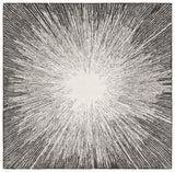 Safavieh Abstract Abt375H Ivory/Charcoal Rug.
