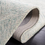 Safavieh Abstract Abt428F Grey/Turquoise Rug.