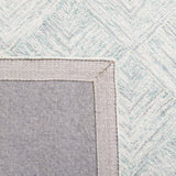 Safavieh Abstract Abt428F Grey/Turquoise Rug.