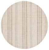 Safavieh Abstract 6'-0" x 6'-0" Rug in Brown / Ivory