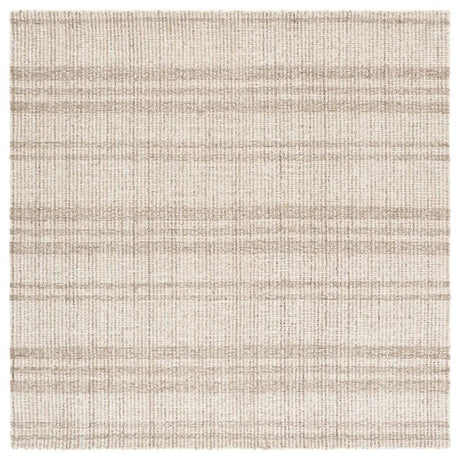 Safavieh Abstract 6'-0" x 6'-0" Rug in Brown / Ivory