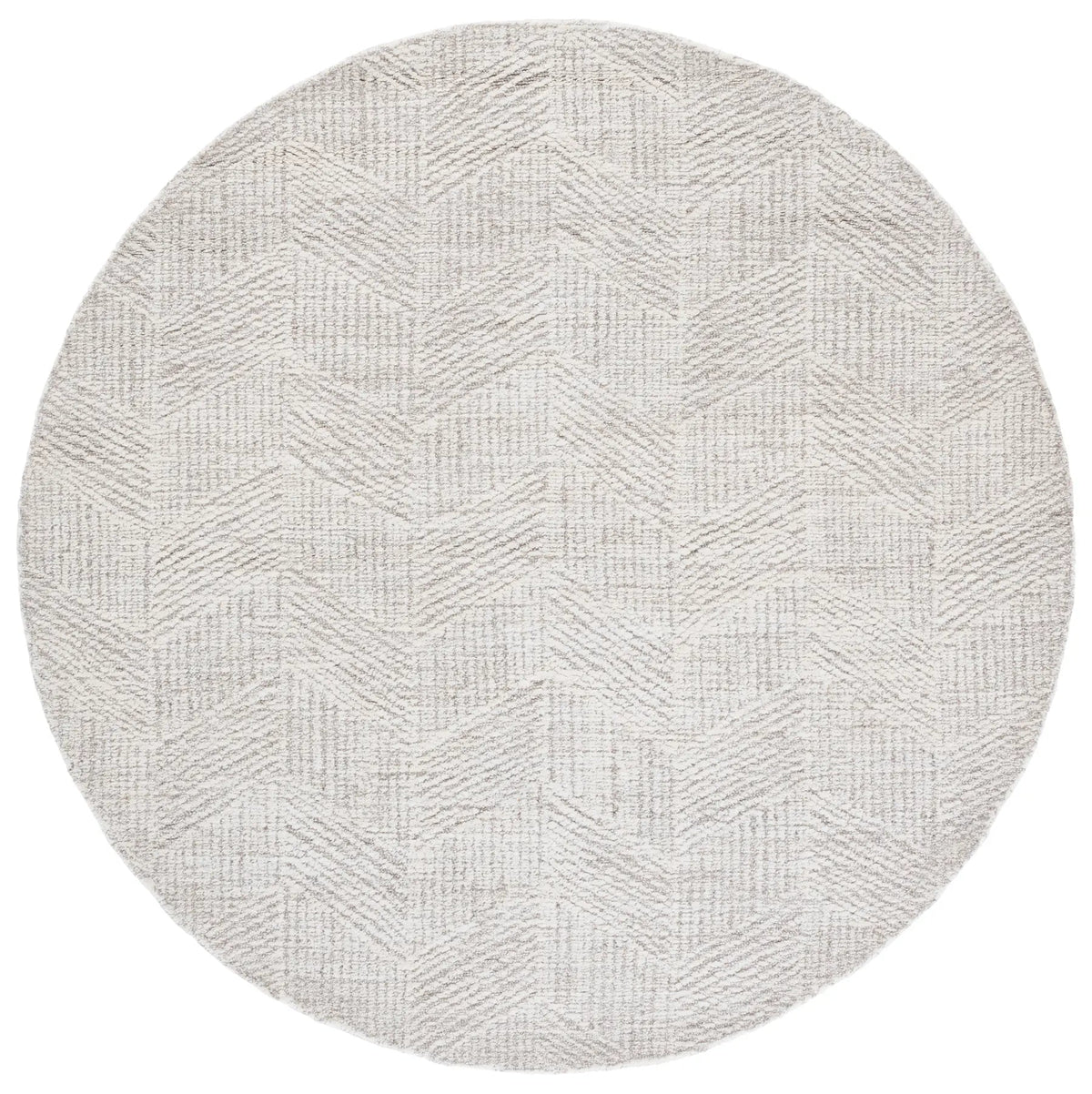 Safavieh Abstract 6'-0" x 6'-0" Rug in Natural / Ivory