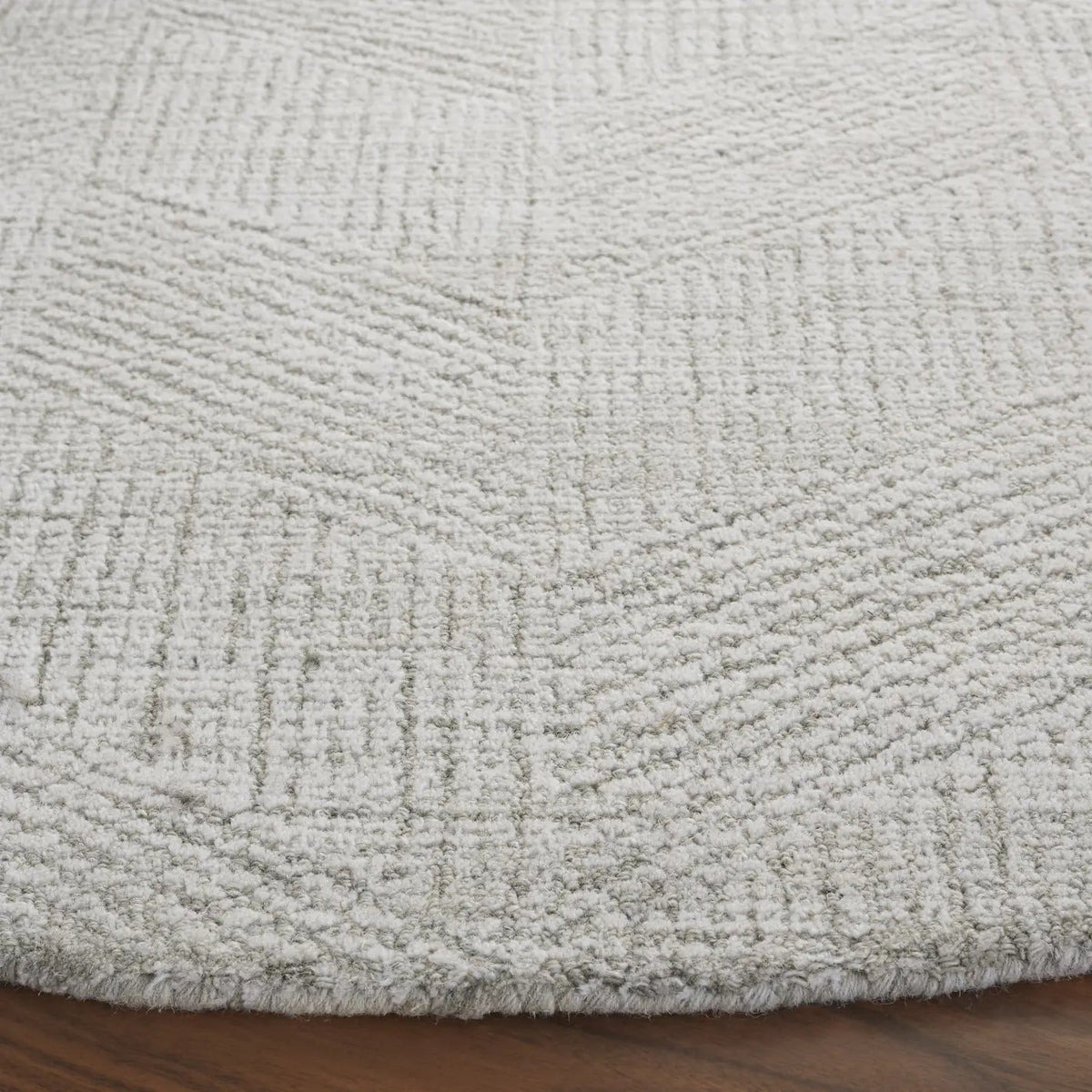 Safavieh Abstract 6'-0" x 6'-0" Rug in Sage Green / Ivory