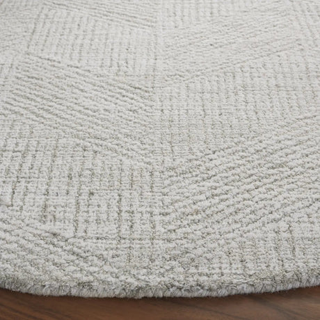 Safavieh Abstract 6'-0" x 6'-0" Rug in Sage Green / Ivory