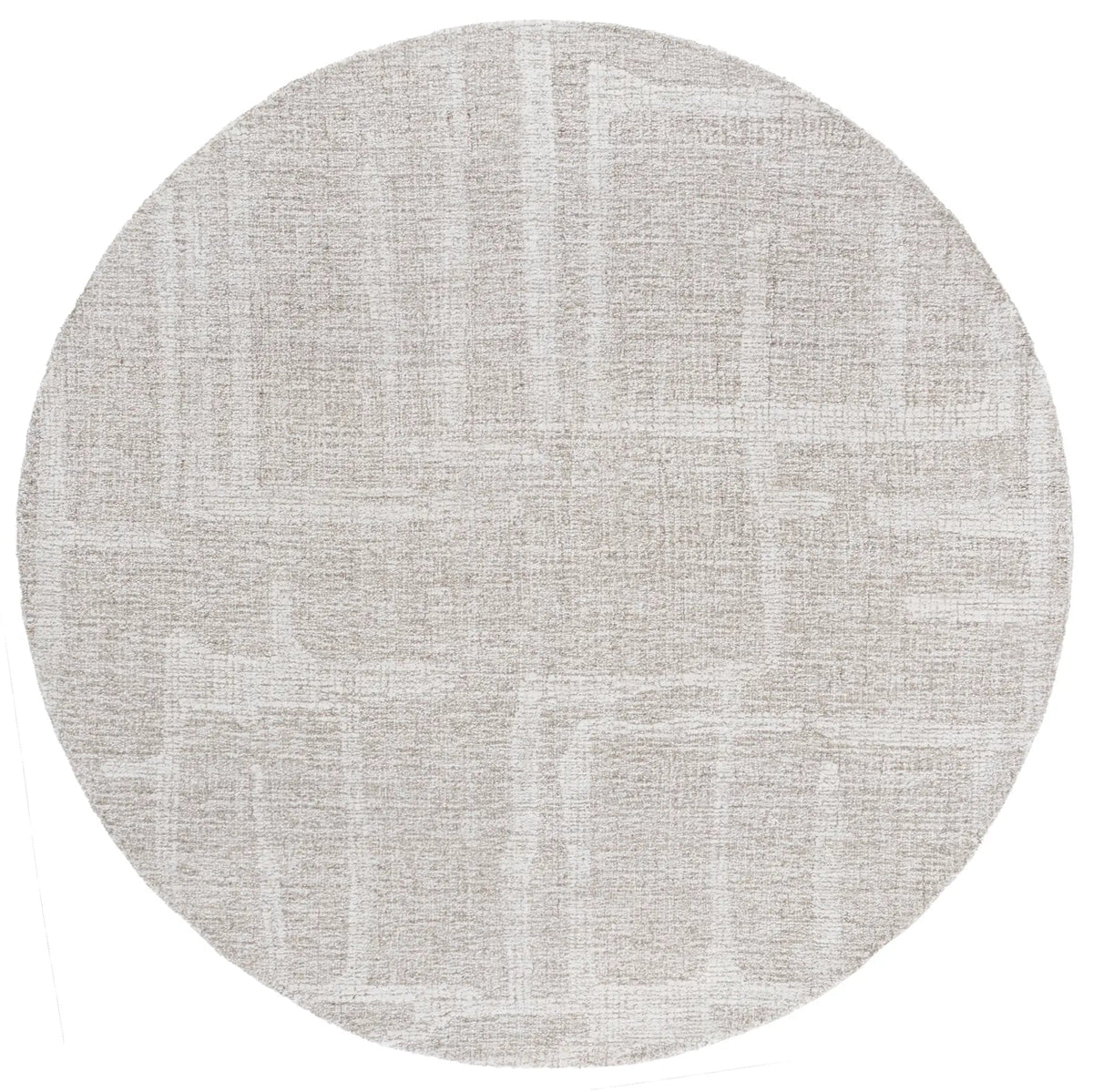 Safavieh Abstract 6'-0" x 6'-0" Rug in Natural / Ivory
