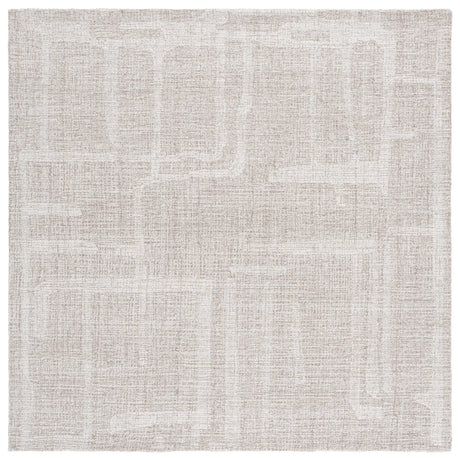 Safavieh Abstract 6'-0" x 6'-0" Rug in Natural / Ivory
