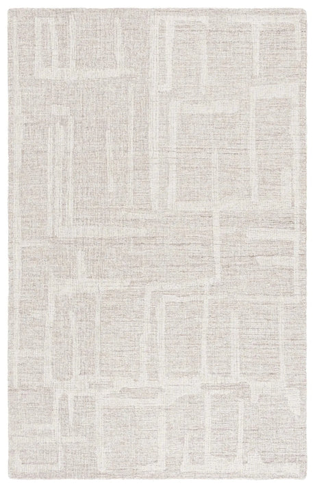 Safavieh Abstract 4'-0" x 6'-0" Rug in Beige / Ivory