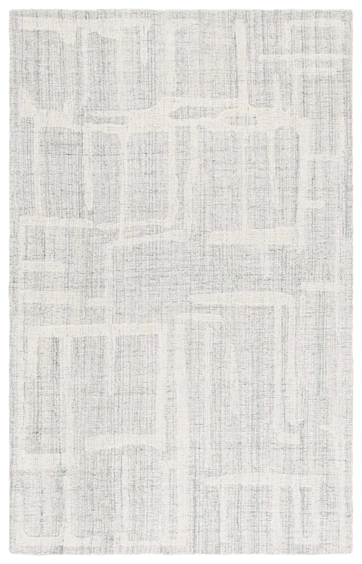 Safavieh Abstract 4'-0" x 6'-0" Rug in Grey / Ivory