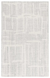 Safavieh Abstract 4'-0" x 6'-0" Rug in Grey / Ivory