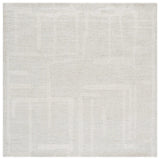 Safavieh Abstract 6'-0" x 6'-0" Rug in Sage Green / Ivory