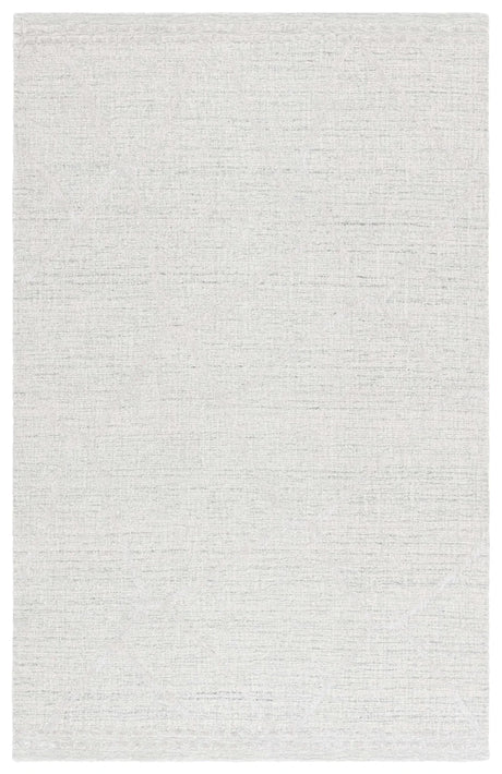 Safavieh Abstract 4'-0" x 6'-0" Rug in Light Grey / Ivory