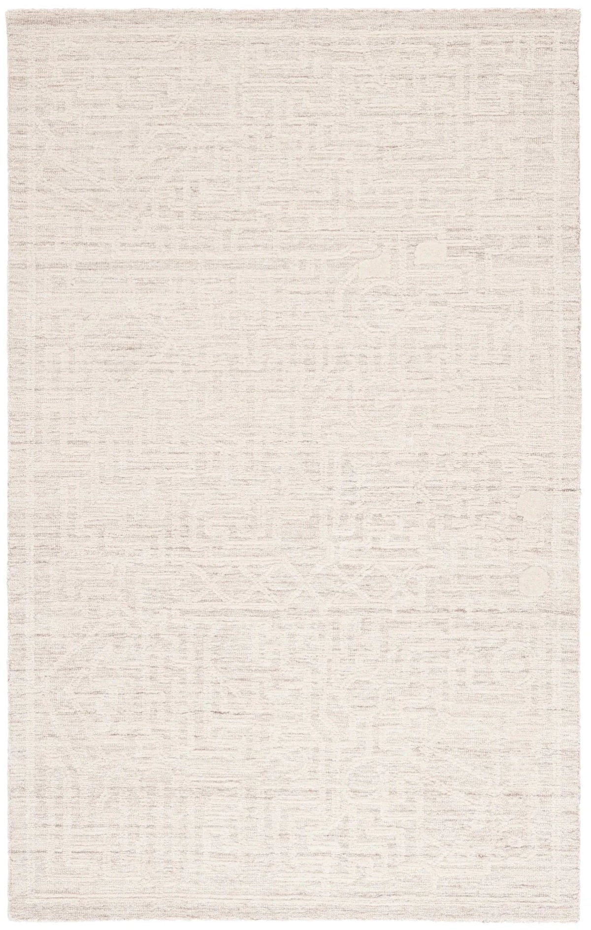 Safavieh Abstract 4'-0" x 6'-0" Rug in Beige / Ivory