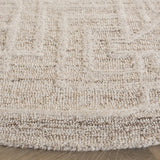 Safavieh Abstract 6'-0" x 6'-0" Rug in Beige / Ivory
