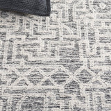 Safavieh Abstract Abt462H Charcoal/Ivory Rug.