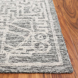 Safavieh Abstract Abt462H Charcoal/Ivory Rug.