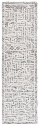 Safavieh Abstract Abt462H Charcoal/Ivory Rug.