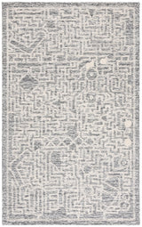 Safavieh Abstract Abt462H Charcoal/Ivory Rug.