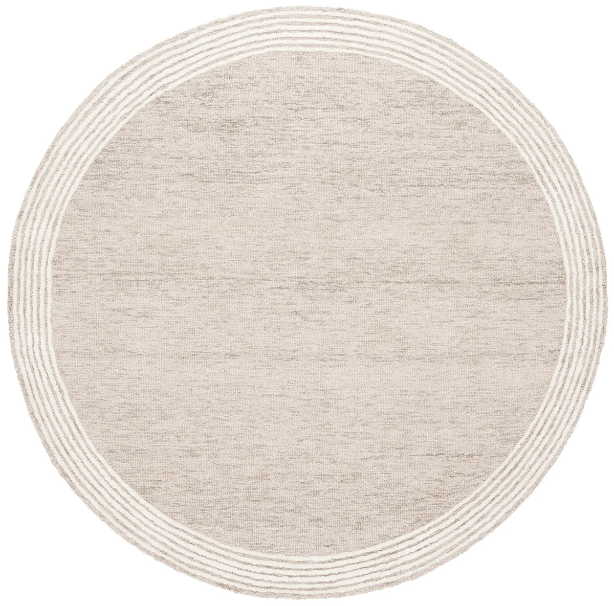 Safavieh Abstract 6'-0" x 6'-0" Rug in Beige / Ivory