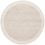 Safavieh Abstract 6'-0" x 6'-0" Rug in Beige / Ivory
