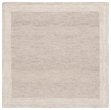 Safavieh Abstract 6'-0" x 6'-0" Rug in Beige / Ivory