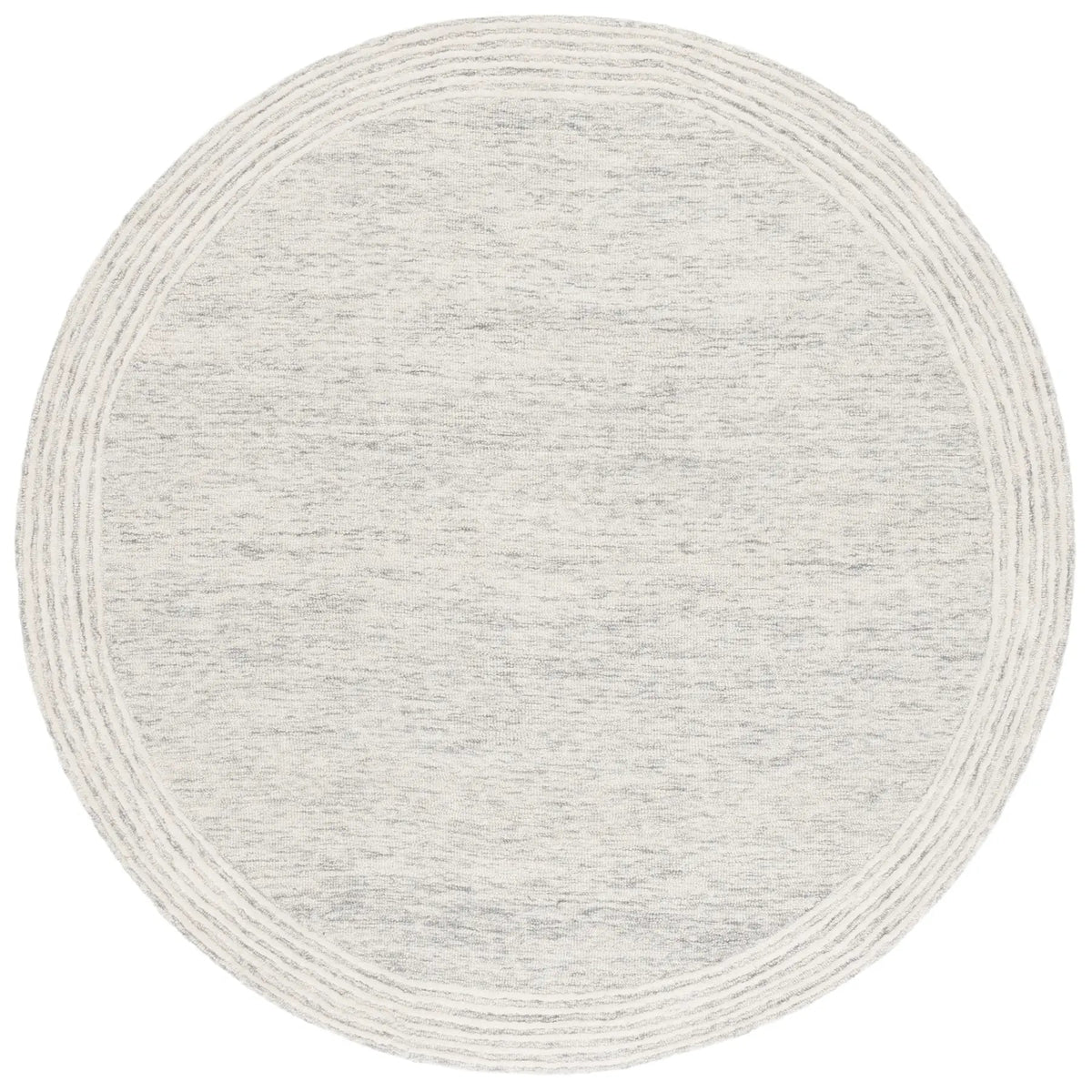 Safavieh Abstract 6'-0" x 6'-0" Rug in Grey / Ivory