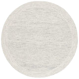 Safavieh Abstract 6'-0" x 6'-0" Rug in Grey / Ivory