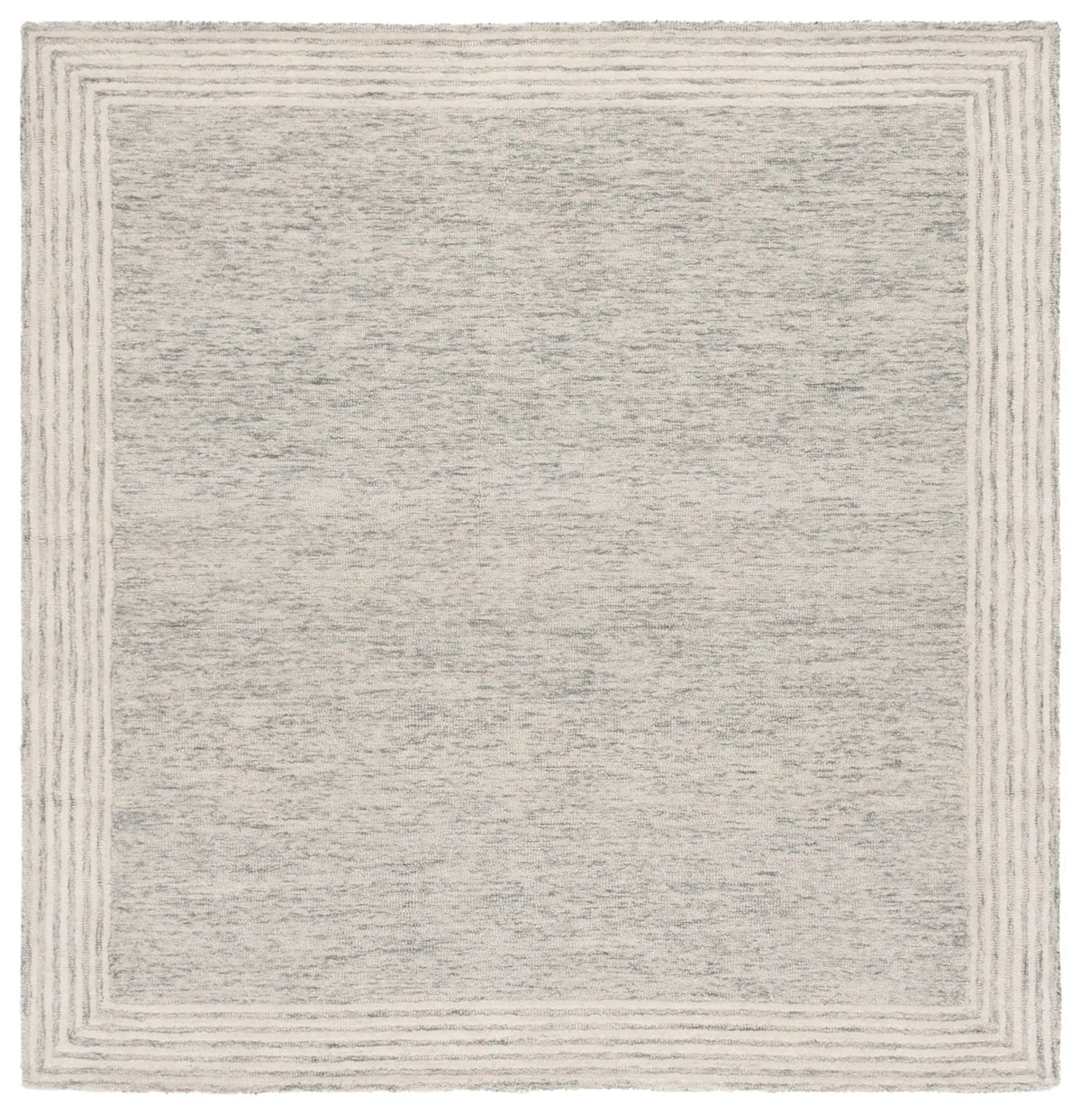 Safavieh Abstract 6'-0" x 6'-0" Rug in Grey / Ivory