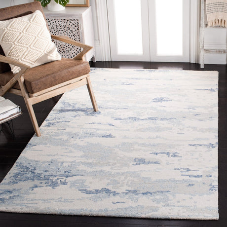 Safavieh Abstract Abt465A Ivory/Blue Rug - Safavieh - abt465a - 2