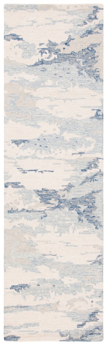 Safavieh Abstract Abt465A Ivory/Blue Rug - Safavieh - abt465a - 24