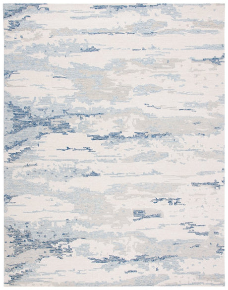 Safavieh Abstract Abt465A Ivory/Blue Rug - Safavieh - abt465a - 4r