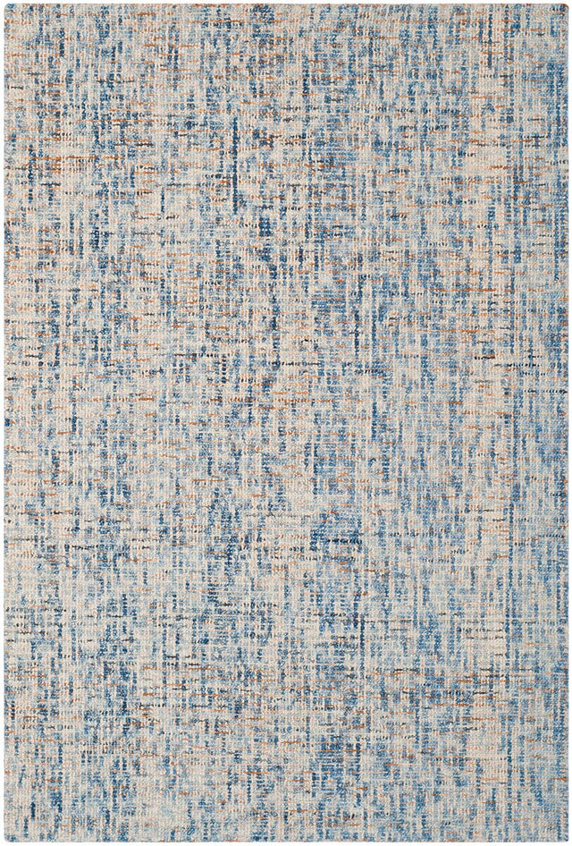 Safavieh Abstract Abt468C Dark Blue/Rust Rug.