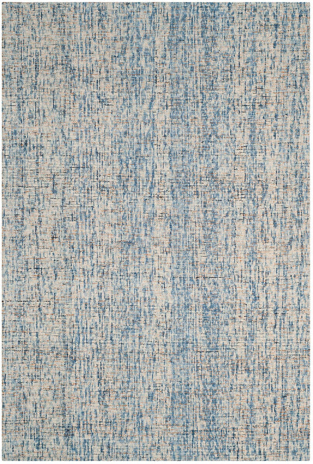 Safavieh Abstract Abt468C Dark Blue/Rust Rug.