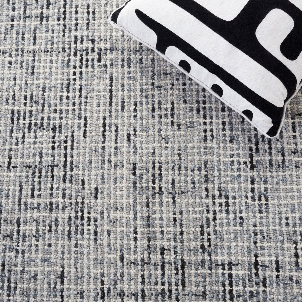 Safavieh Abstract Abt468H Dark Grey/Ivory Rug.
