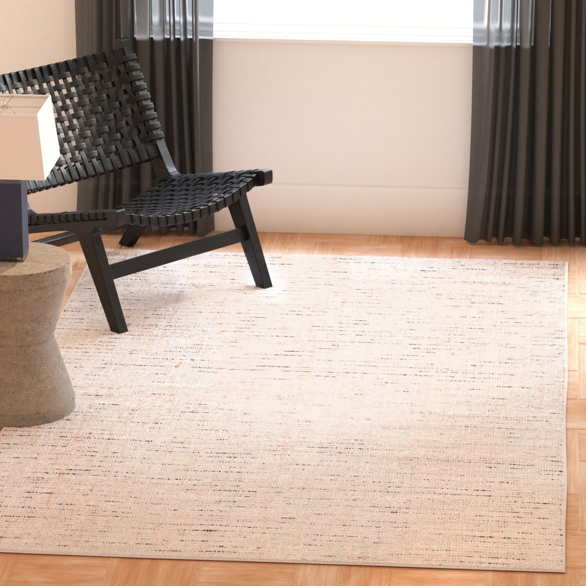Safavieh Abstract Abt468M Ivory/Blue Rug.