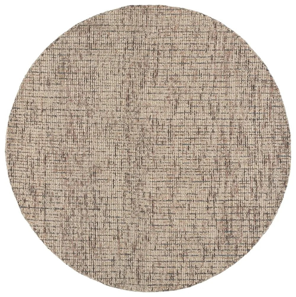 Safavieh Abstract 6'-0" x 6'-0" Rug in Beige / Brown