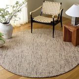 Safavieh Abstract 6'-0" x 6'-0" Rug in Beige / Brown