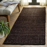 Safavieh Abstract 2'-3" x 8'-0" Rug in Dark Brown