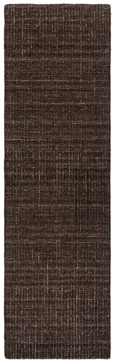 Safavieh Abstract 2'-3" x 8'-0" Rug in Dark Brown
