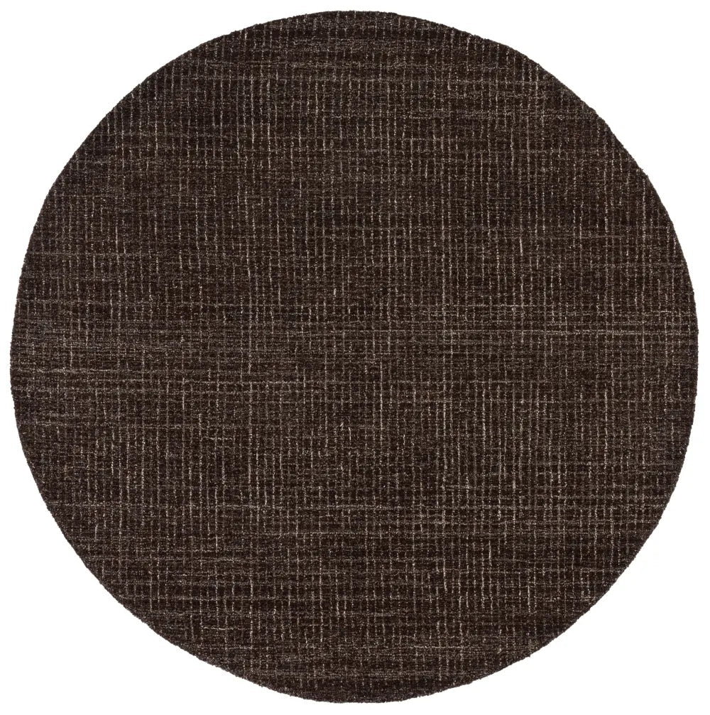 Safavieh Abstract 6'-0" x 6'-0" Rug in Dark Brown