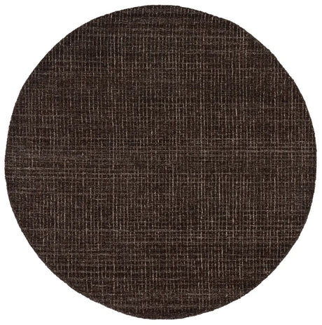 Safavieh Abstract 6'-0" x 6'-0" Rug in Dark Brown