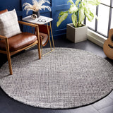 Safavieh Abstract Abt468Z Black/Ivory Rug.