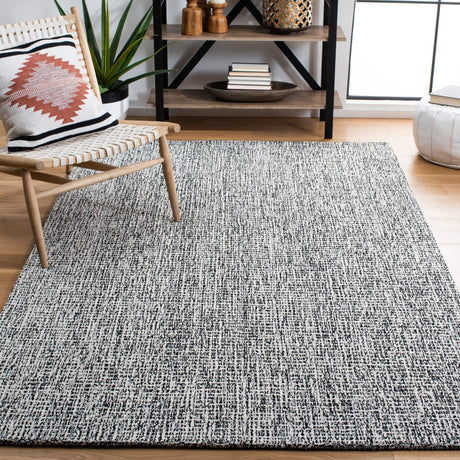 Safavieh Abstract Abt468Z Black/Ivory Rug.