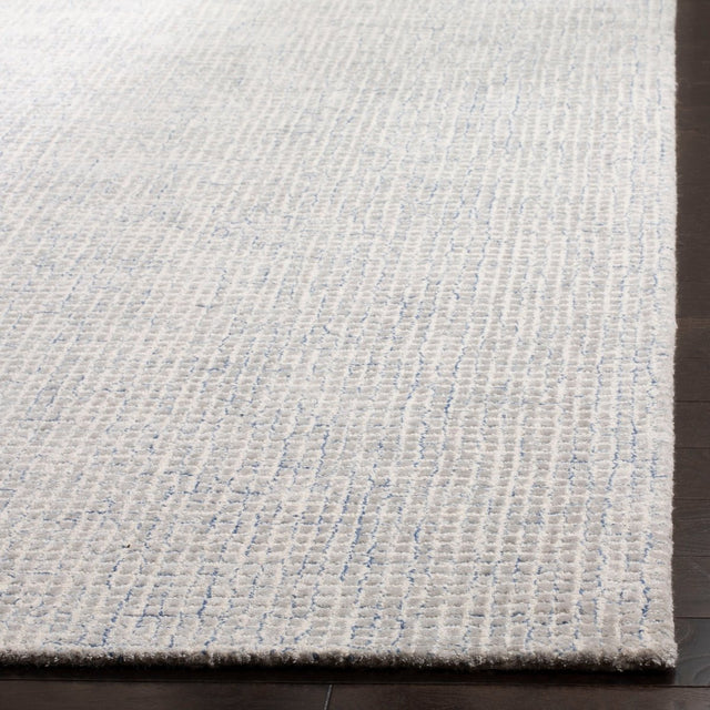 Safavieh Abstract Abt469G Silver/Blue Rug.