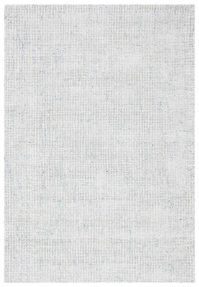 Safavieh Abstract Abt469G Silver/Blue Rug.