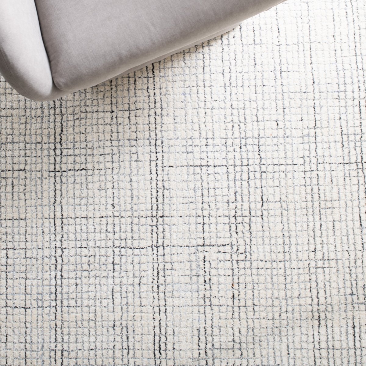 Safavieh Abstract Abt470F Ivory/Grey Rug.